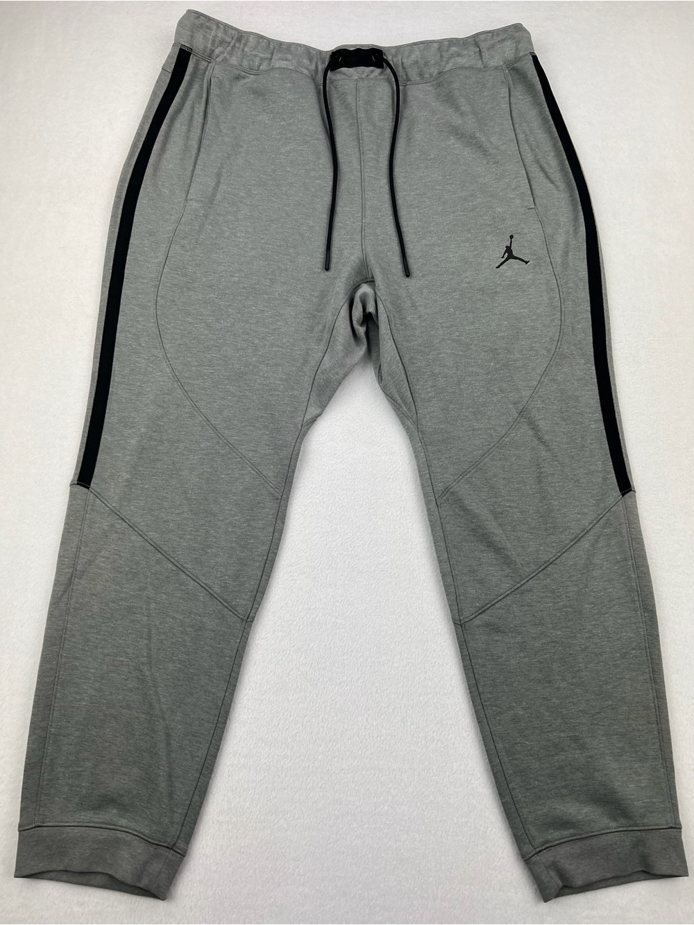 Jordan Dri Fit Sport Statement Air Fleece Sweatpants Heather Gray Mens Size XXL